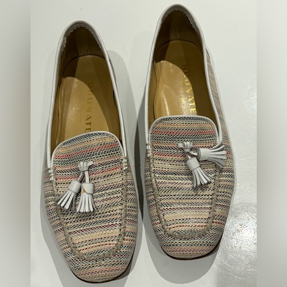 BRUNATE loafers women’s size 40 - made in Italy - Picture 1 of 8